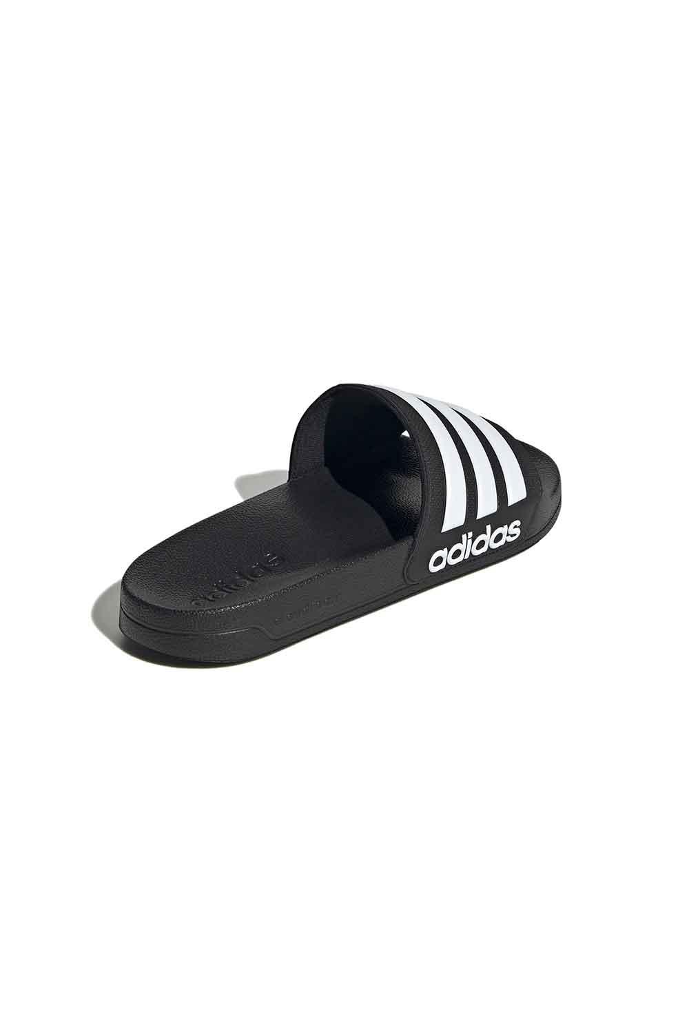 Adidas-Adilette Shower Core Black/White-Sandalet & Terlik-6-milagron.live