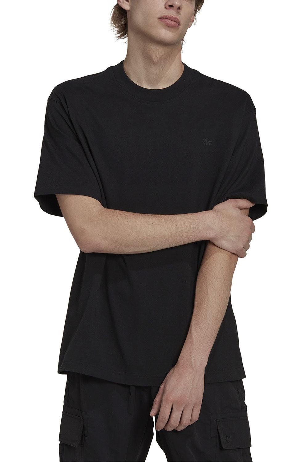 Adidas-C Tee Black-T-Shirts-2-milagron.live