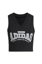 Adidas-Cropped Bodycon V-Spor Üstü-7-milagron.live