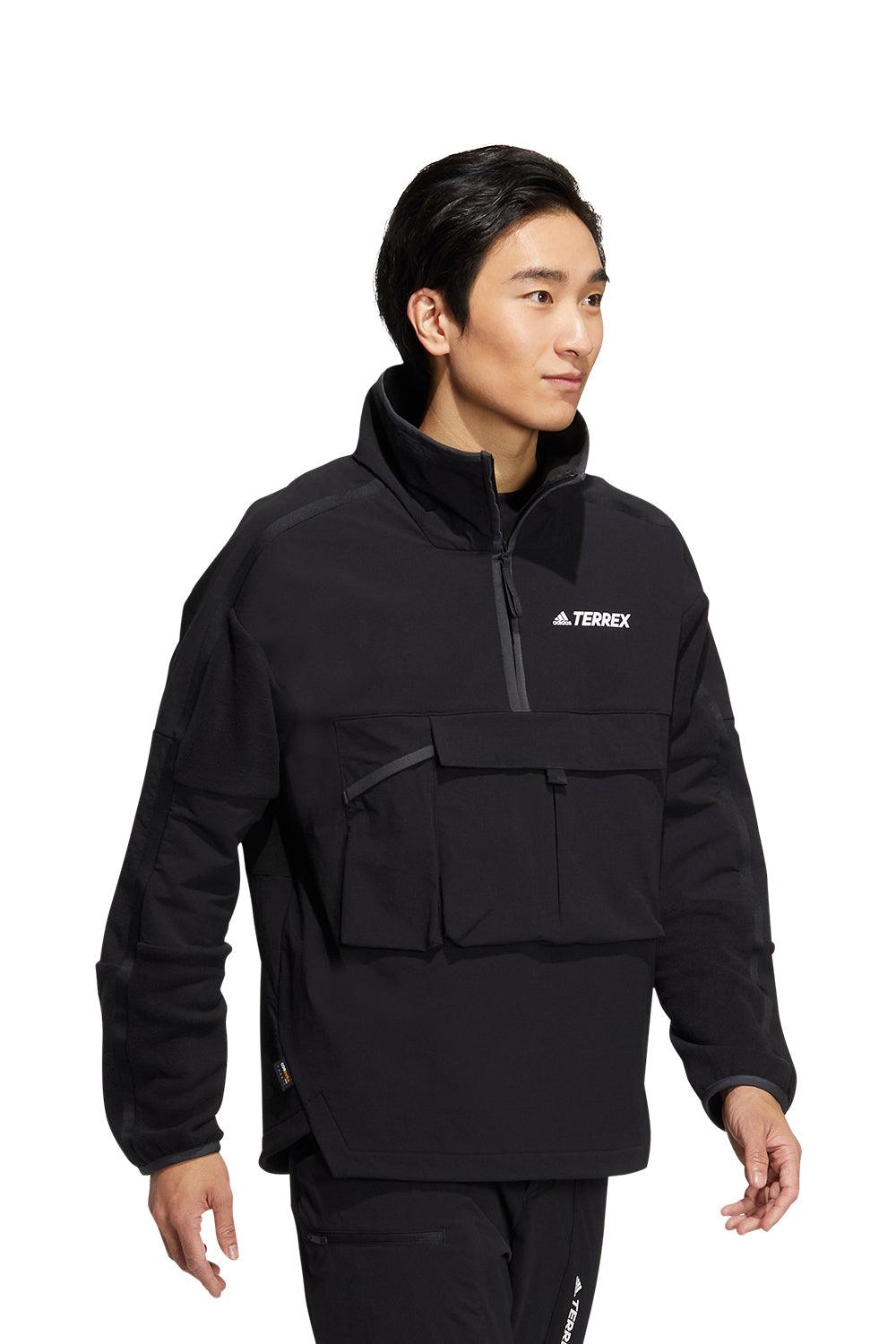 Adidas-Half Zip Sweatshirt-Sweatshirts & Hoodies-5-milagron.live