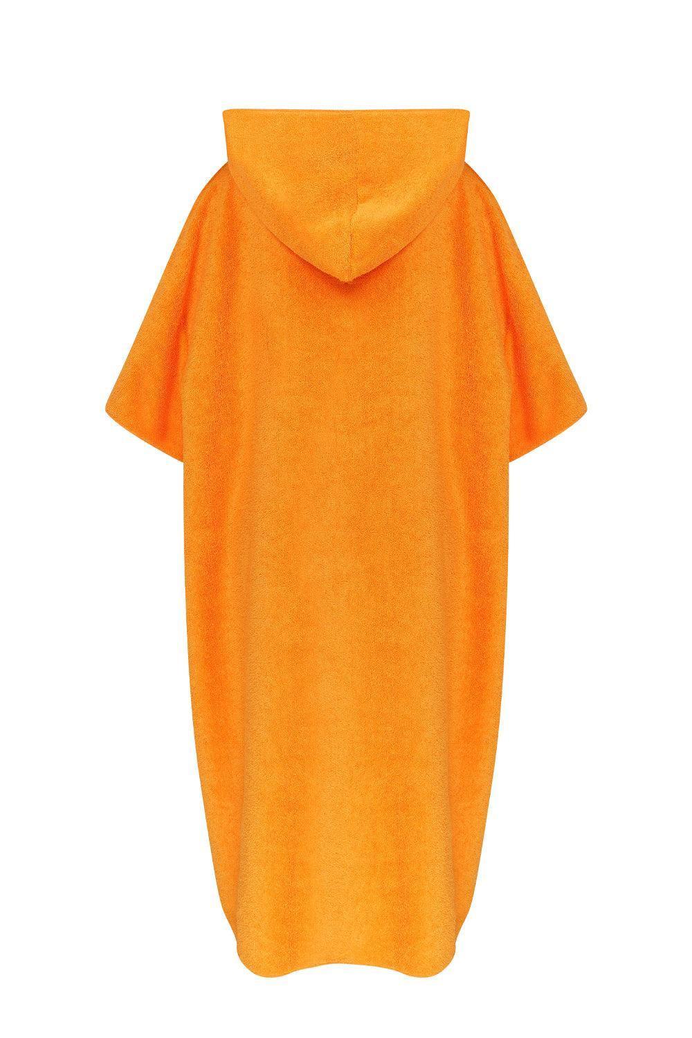 All Of Chrome-Basic Orange Poncho-Panço-3-milagron.live
