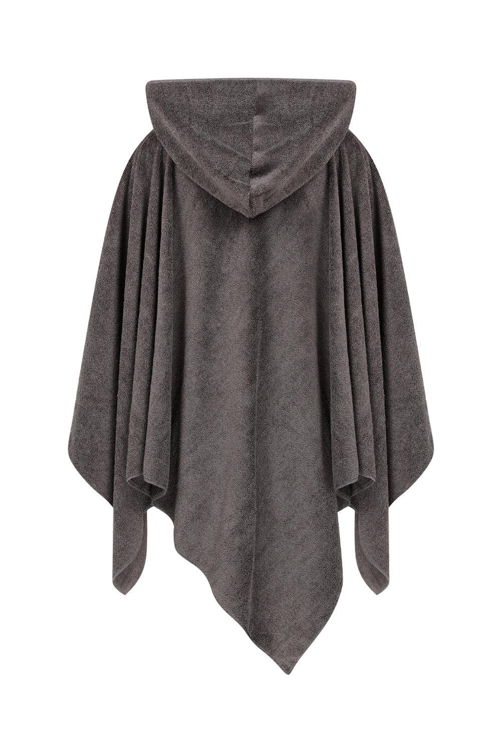 All Of Chrome-Summer Vibes Grey Poncho-Panço-3-milagron.live