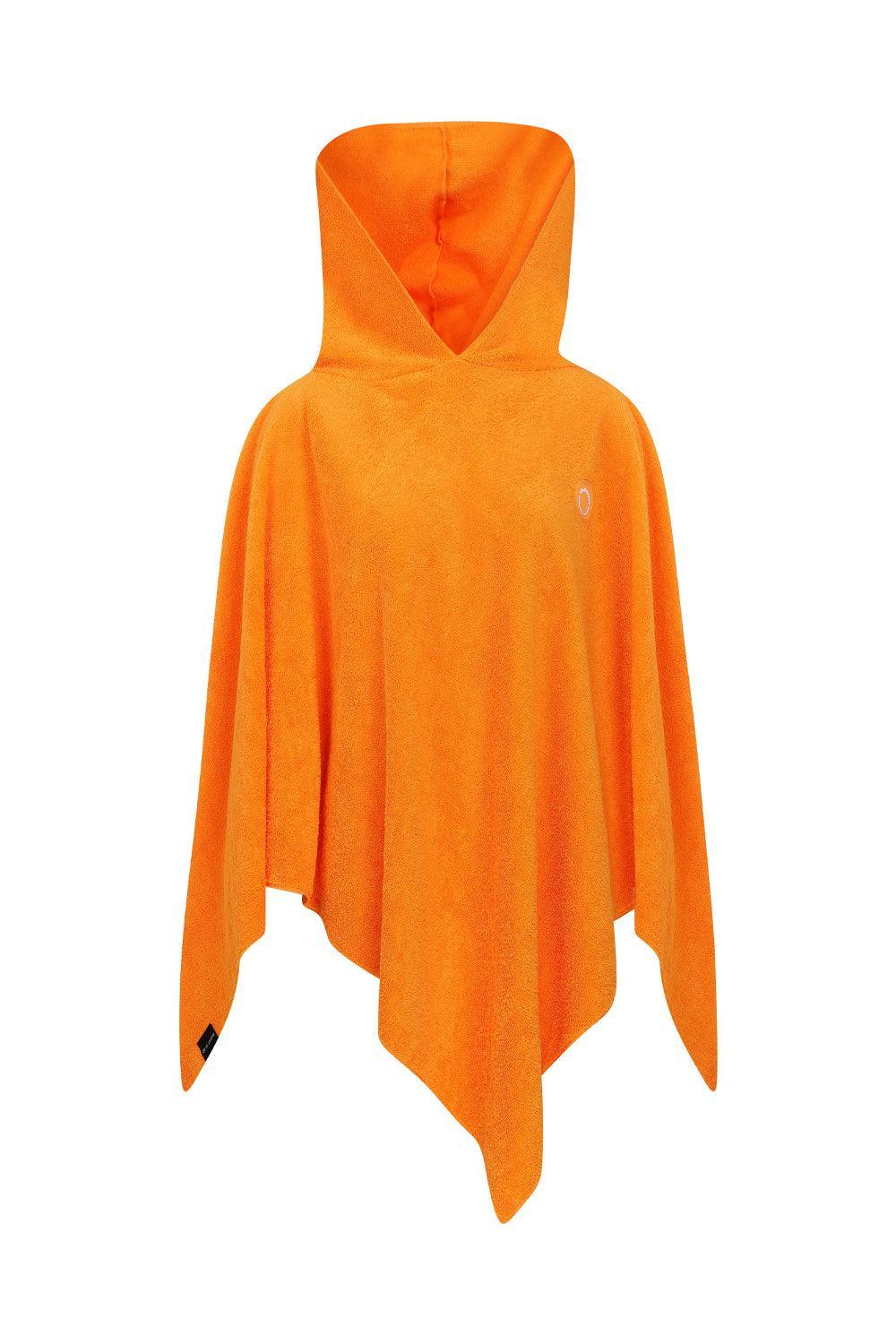 All Of Chrome-Summer Vibes Orange Poncho-Panço-2-milagron.live