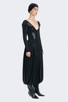 Alreves-Blanca Balloon Maxi Dress-Elbise-3-milagron.live