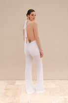 Alreves-Ines Jumpsuit İn White-Tulum-3-milagron.live