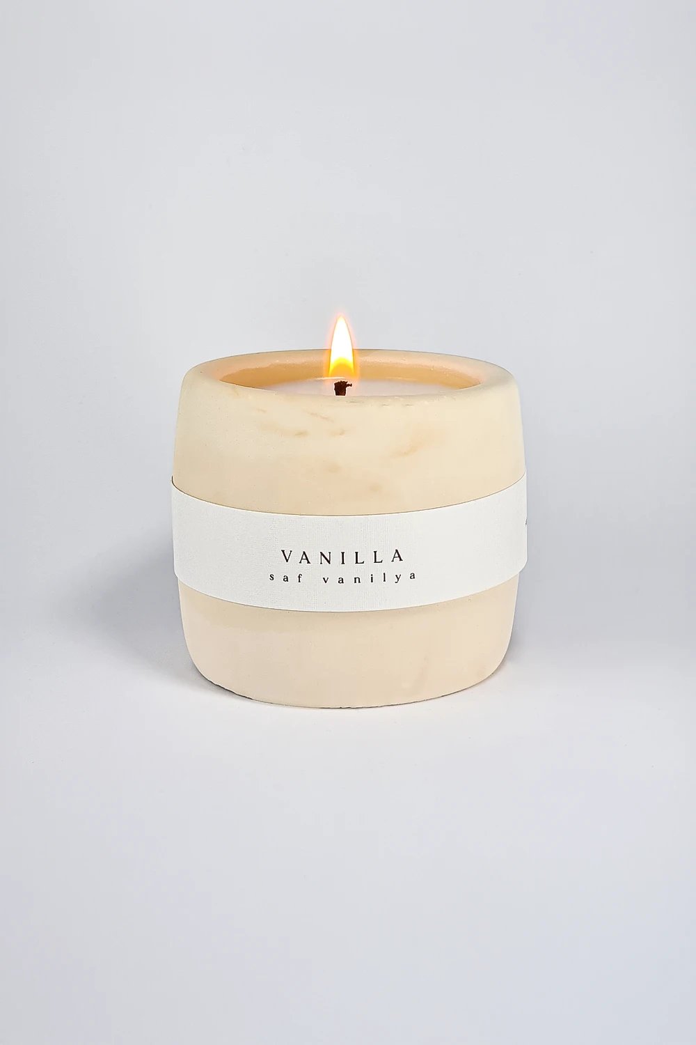 Alysa Candle Studio-Vanilla - Saf Vanilya Kokulu Mum-Mum-1-milagron.live