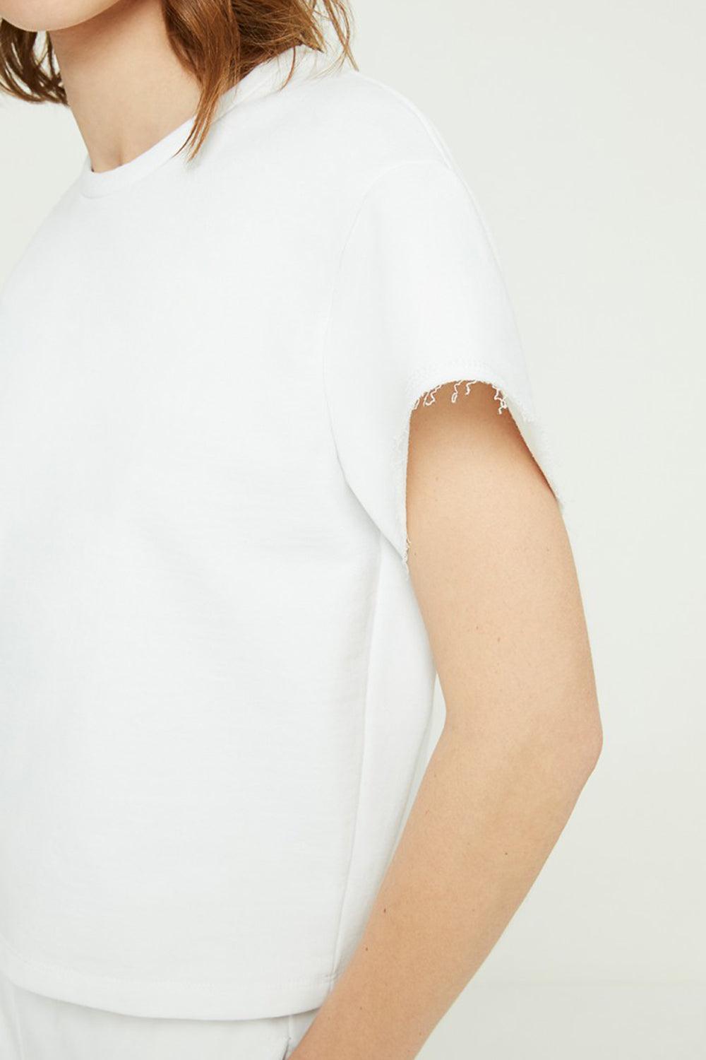 American Vintage-Imocity Beyaz T-shirt-T-Shirts-4-milagron.live