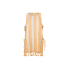 Ani Studio-Ashley Cut Out Detailed Mini Dress Yellow-Kimono-1-milagron.live