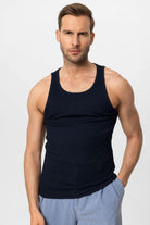 Antioch-Lacivert Slim Fit Erkek Atlet-Atlet-1-milagron.live