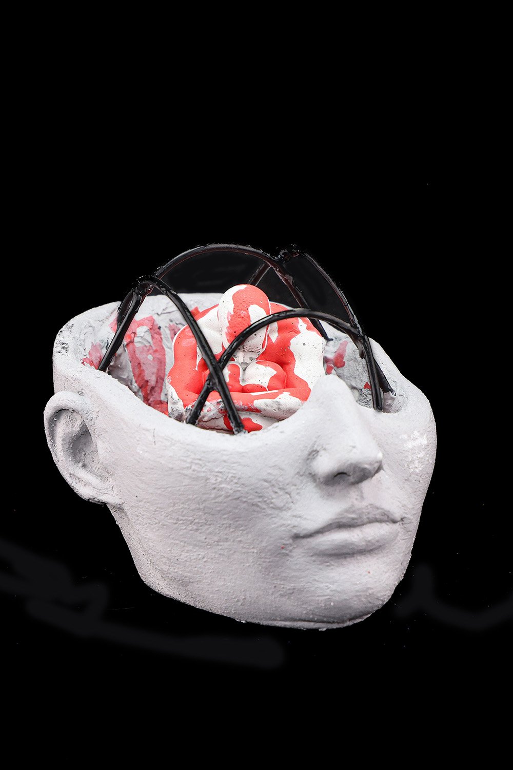 Arete Design by Egemen Umut Şen-Küçük Kafa Kafes-Heykel-3-milagron.live