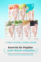 Ariul-Çorap Tipi Ayak Peeling Maskesi 2 Çift-Peeling-8-milagron.live