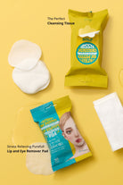 Ariul Stress Relieving Purefull Lip And Eye Remover Pad 30 Pads - Cildi Kurutmayan Dudak Ve Göz Makyaj Arındırıcı Pamuk Ped