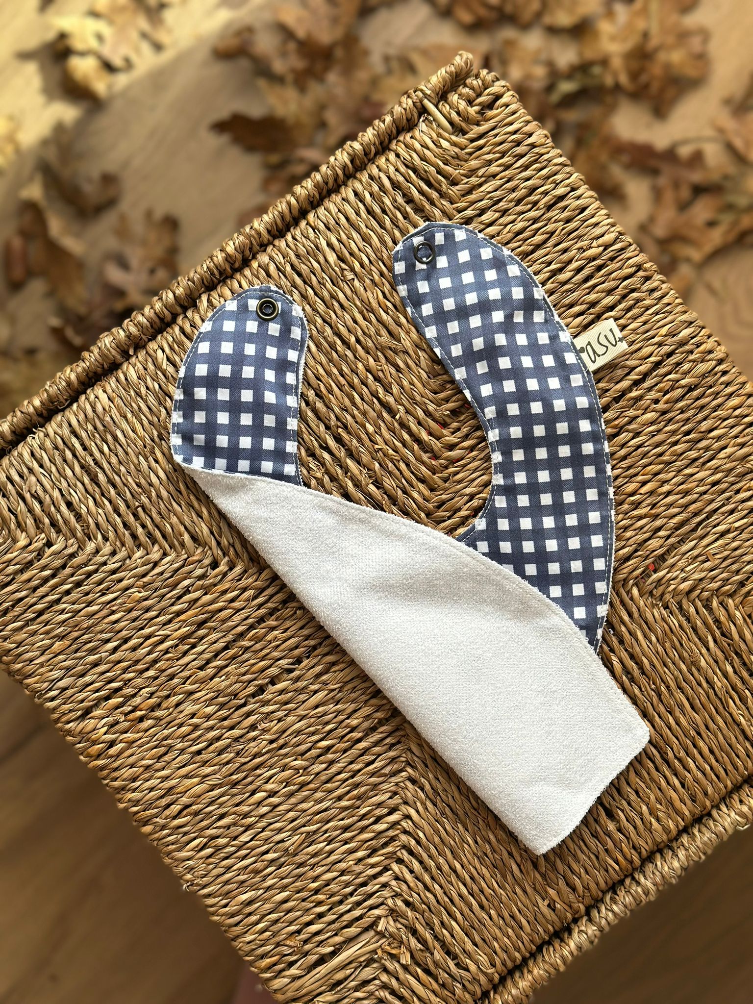  Vintage Bear Lacivert Organik Pamuk Hediye Bebek Kiti