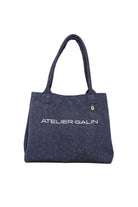 Atelier Galin-Vela Tote Bag N°1 - Azure-Omuz Çantası-1-milagron.live