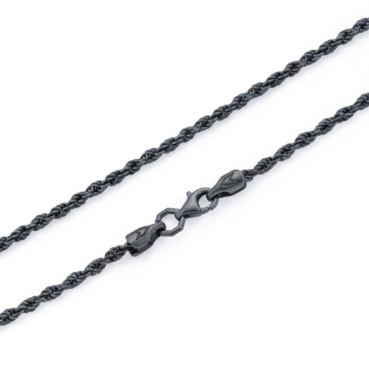 Rope Chain Necklace In Oxide