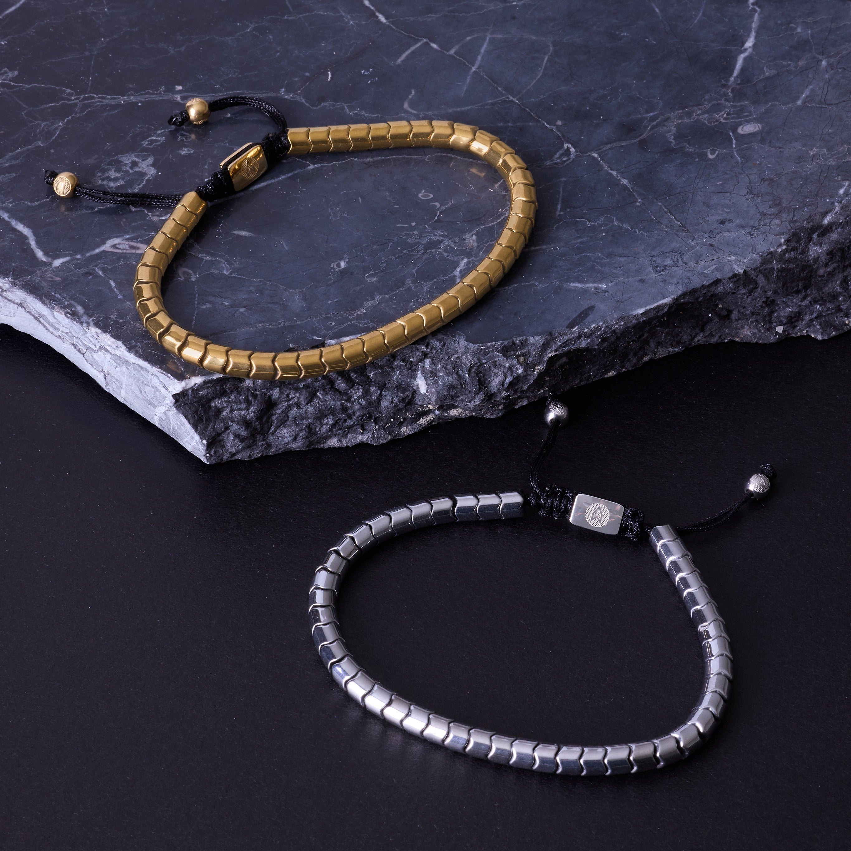 Hematite Bracelet In Silver