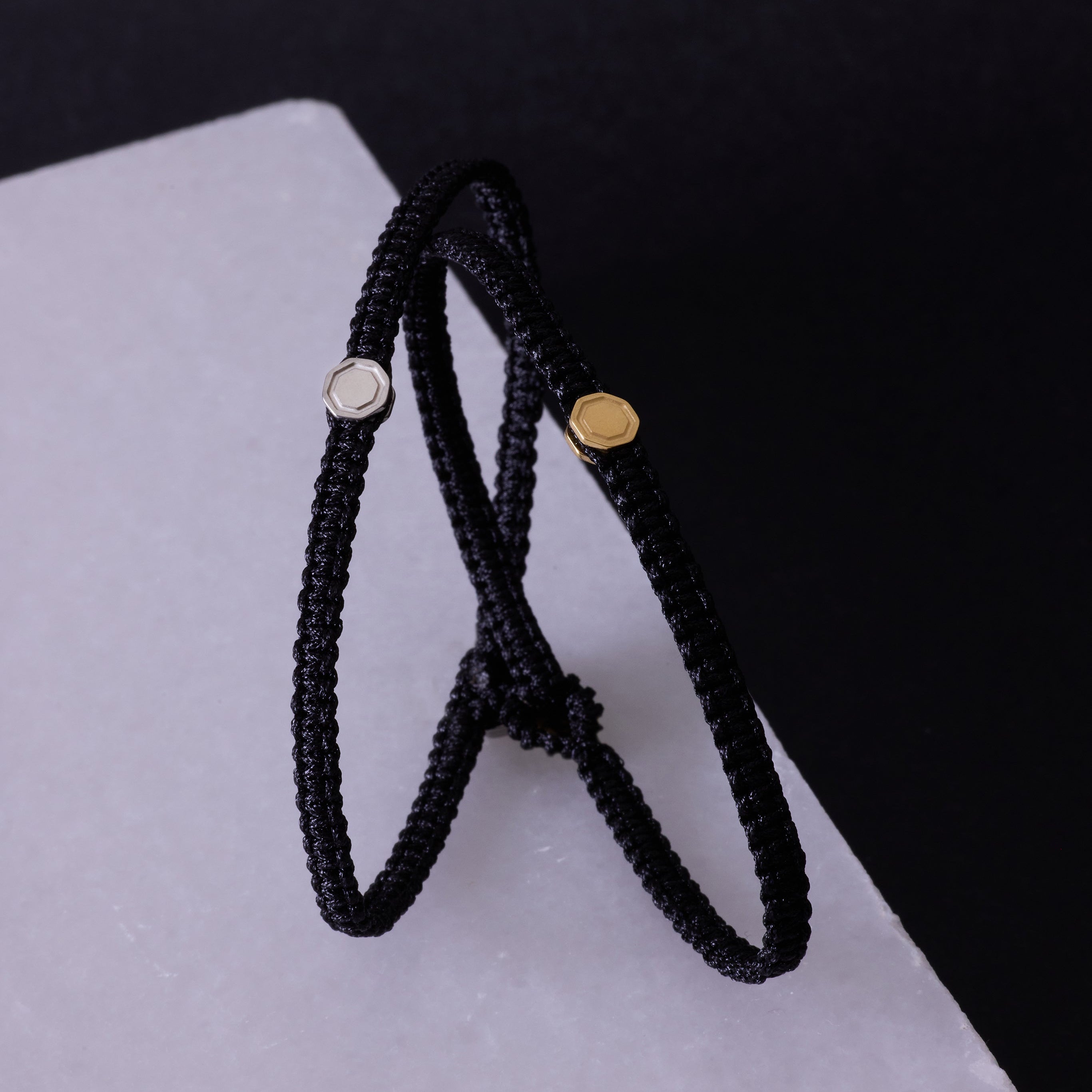 Macrame Bracelet In Silver