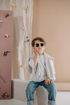 Babybek-Premium Oversize Unisex Çocuk Beyaz T Shirt-T-Shirts-6-milagron.live