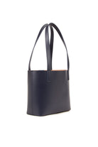 Bagh Collection-Mini Tote Bag In Dark Blue-Omuz Çantası-1-milagron.live