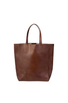 Bagh Collection-Olive Leather Handbag Brown-Omuz Çantası-1-milagron.live