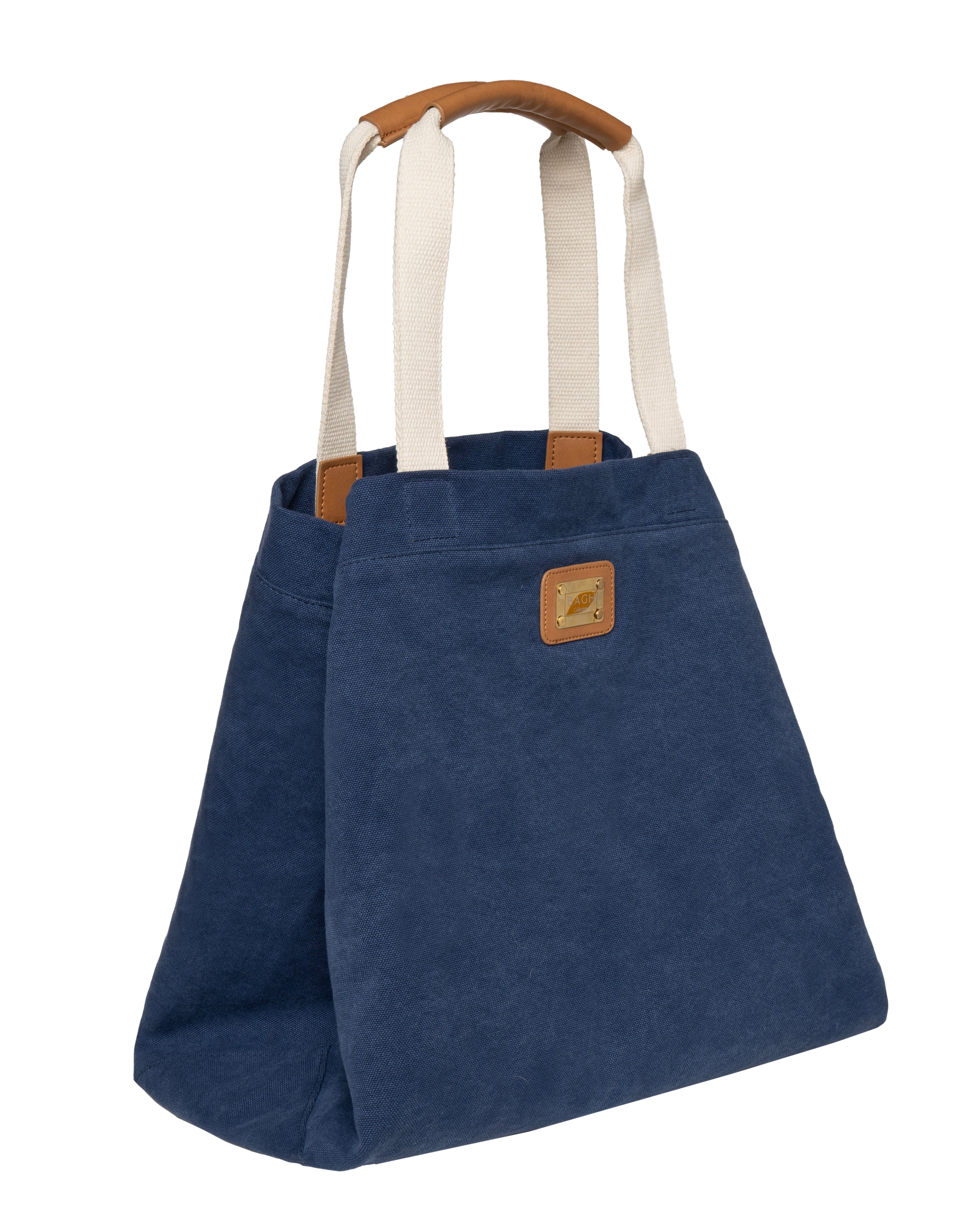 Bagh Collection-Sole Tote Dark Navy-1-milagron.live
