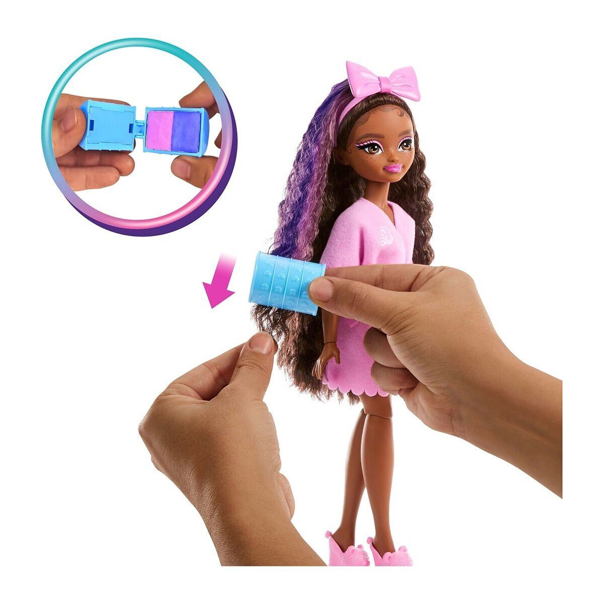 Jgg39 Barbie Dream Besties Brooklyn Ile Akşam Eğlencesine Hazırlanma