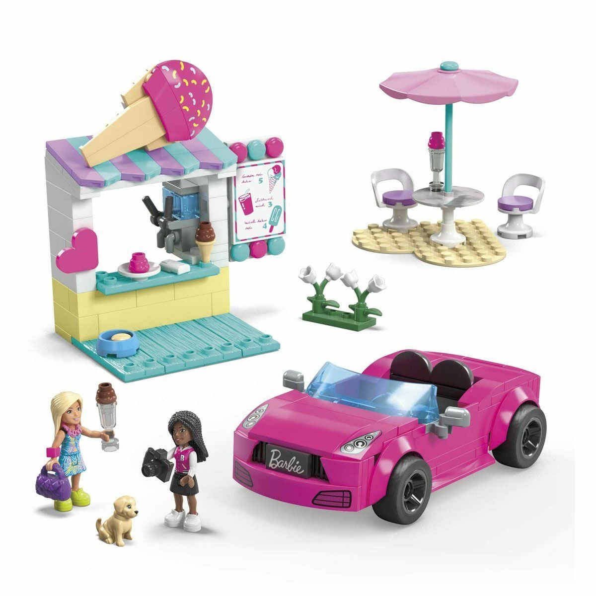Hpn78 Mega Barbie® Dondurma Standı 226 Parça +6 Yaş
