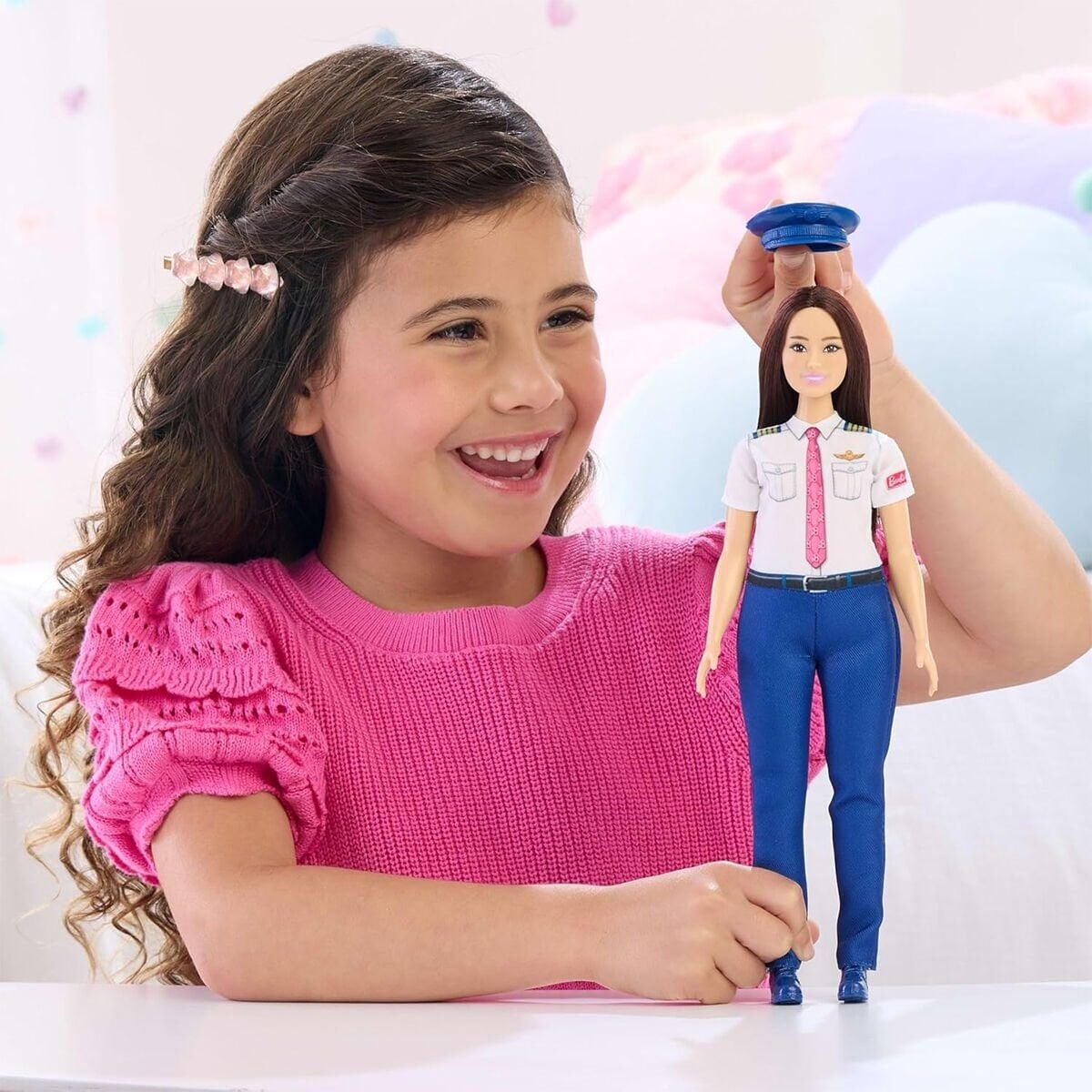 Jkf75 Barbie Pilot Oyun Seti