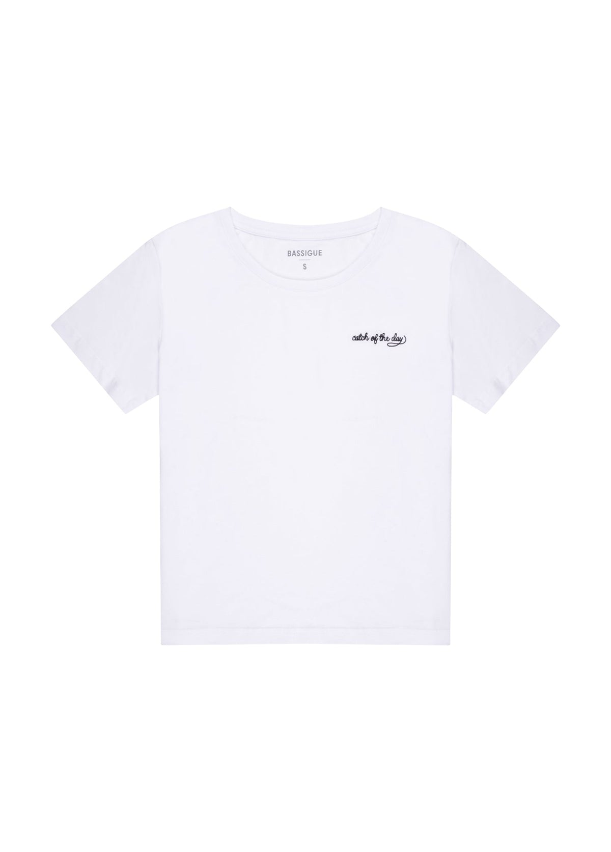 Beyaz Catch Of The Day T-Shirt
