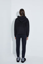 Kapüşonlu Sweatshirt - Siyah