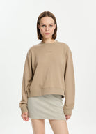 Klasik Bisiklet Yaka Sweatshirt