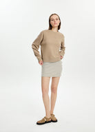 Klasik Bisiklet Yaka Sweatshirt