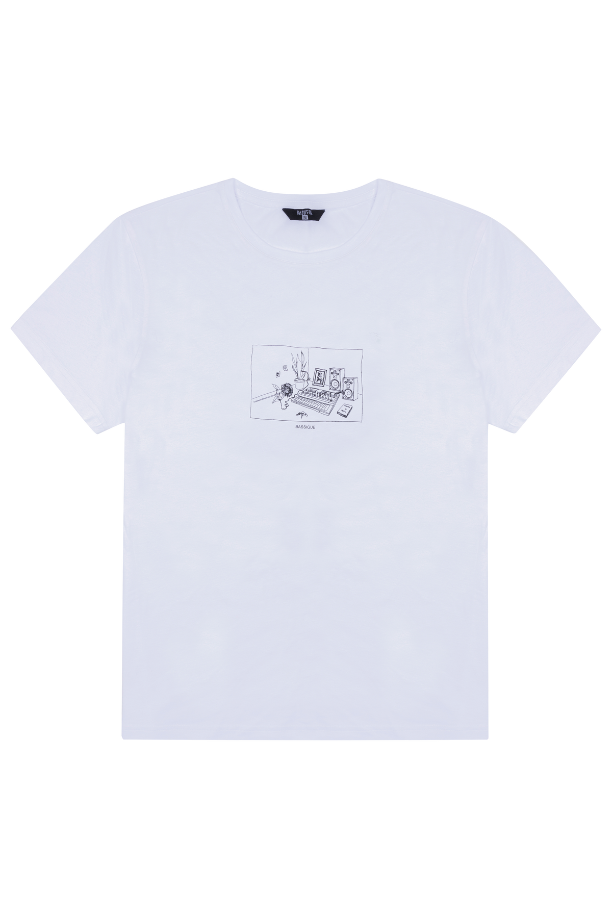 Plants & Music T-Shirt - Beyaz