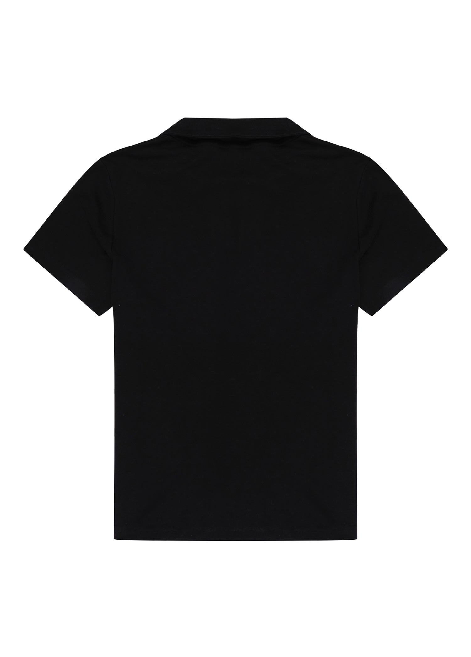 Siyah Short Sleeve Polo