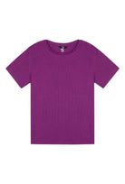 Waffle T-Shirt - Mor