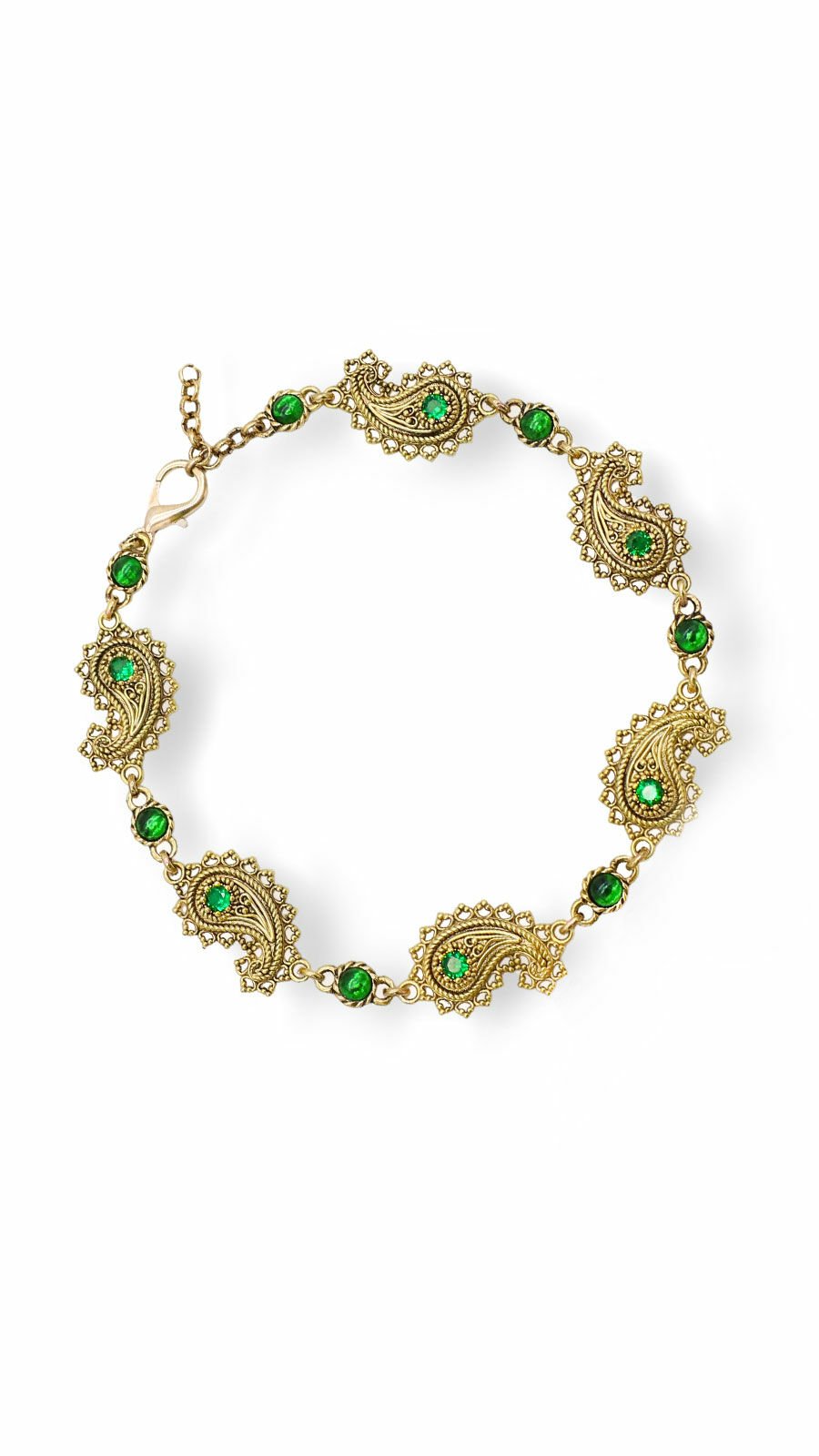 Emperor Altin Kaplama Choker Kolye