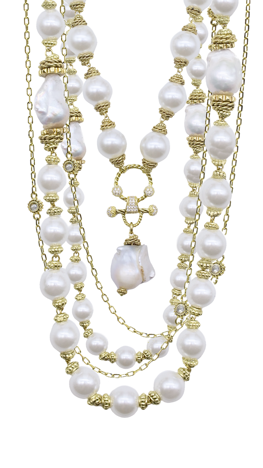 Rico Barok İNci Kolye Set