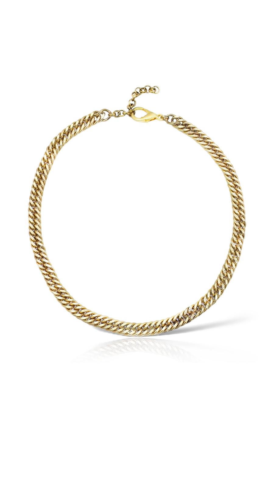 Uniq Altin Kaplama Choker Kolye