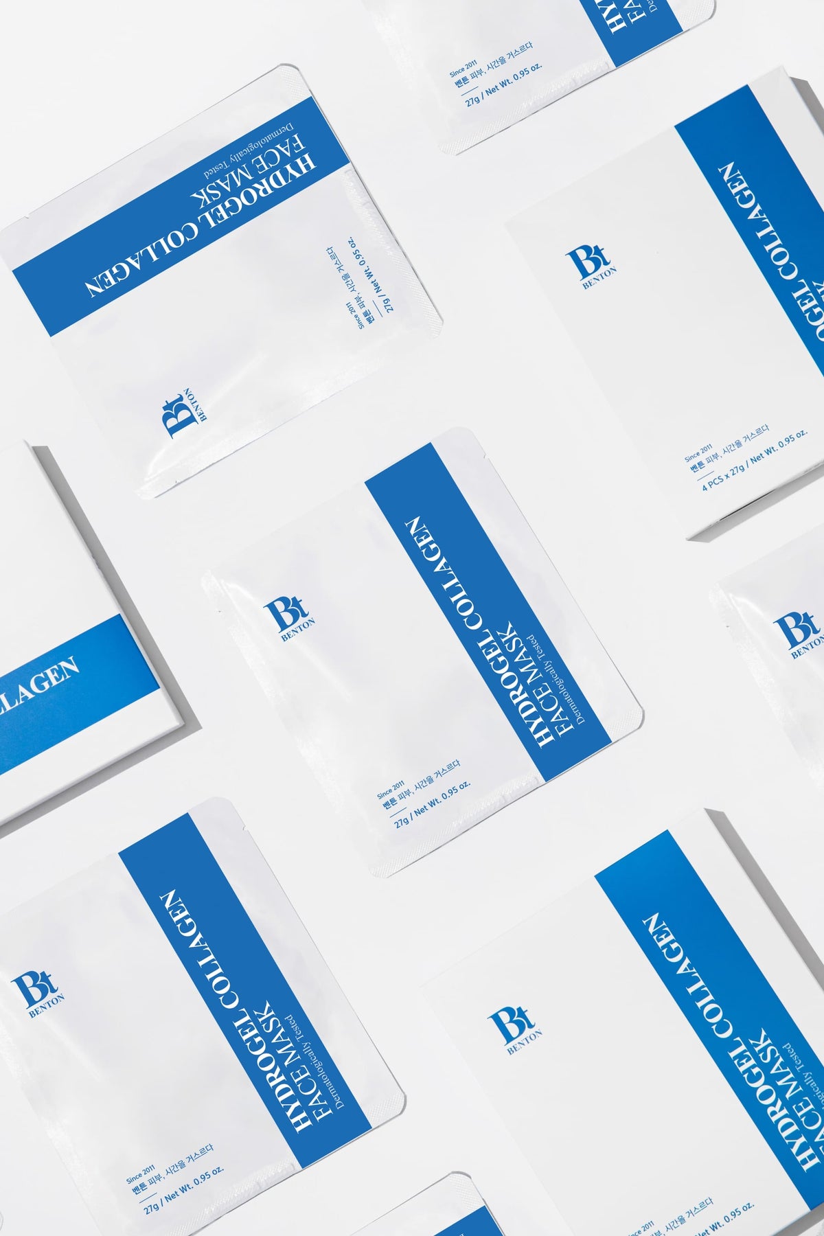 Benton Hydrogel Collagen Face Mask 4 Sheets - Kolajen İÇerikli Hidrojel Yüz Maskesi