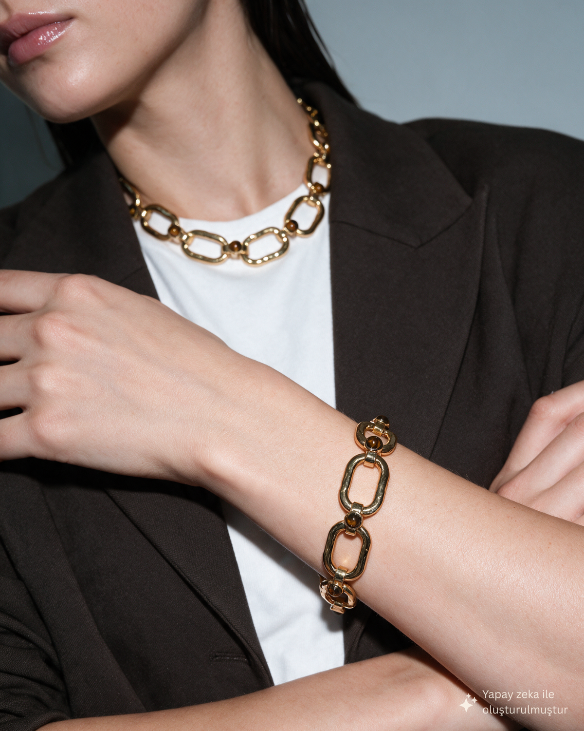 Adeline Tiger Eye Bracelet