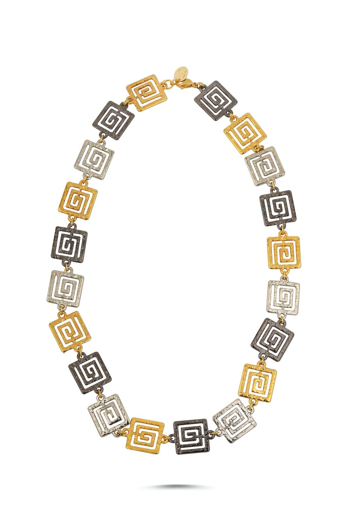 Berrin Özkan-Bold Trinity Necklace-Kolye-1-milagron.live