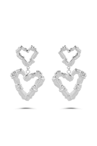 Berrin Özkan-Eternal Pulse Silver Plated Earrings-Küpe-1-milagron.live