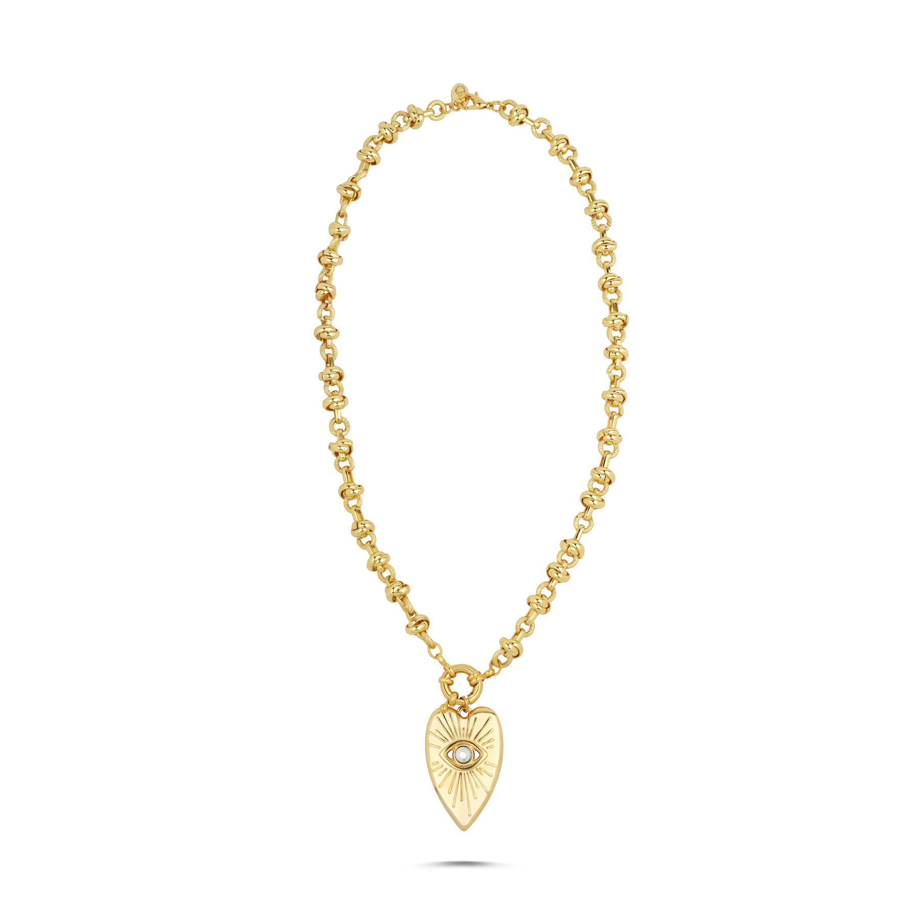 Sacred Love Heart Chain Necklace