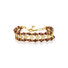 Berrin özkan-Mocha Glow Star Bracelet-Bracelet-1-milagron.live