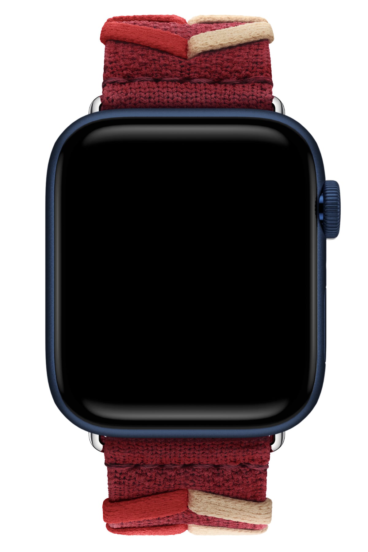 Apple Watch Uyumlu Basic Loop Örme Kordon Reddish
