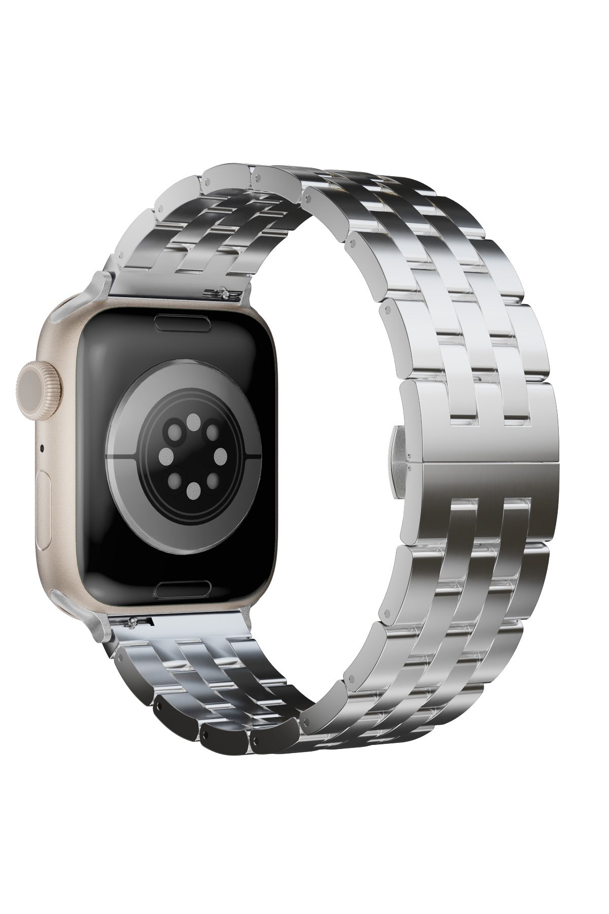Apple Watch Uyumlu Çelik Steel Loop Kordon Granite