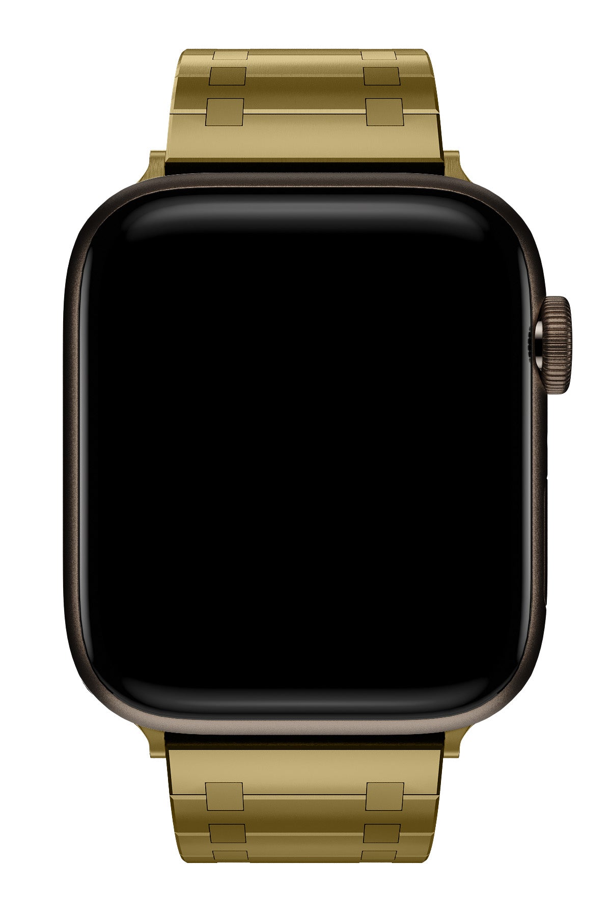Apple Watch Uyumlu Royal Edition Çelik Kordon Golden