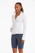 Birdiejay-Birdiesmooth Main Character Pilates Jacket Beyaz Pi̇lates Ceketi̇-Ceket-8-milagron.live