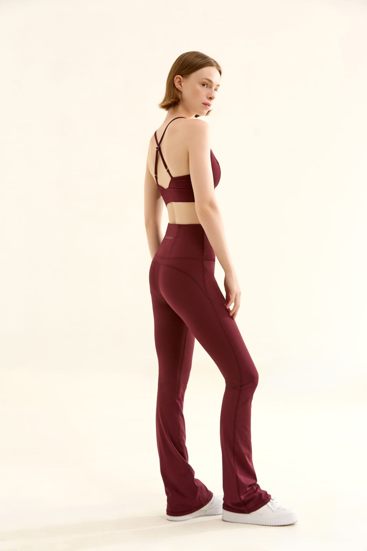 Birdiejay-Triangle Bra Bordo Sporcu Ve Yoga Sütyeni̇-7-milagron.live