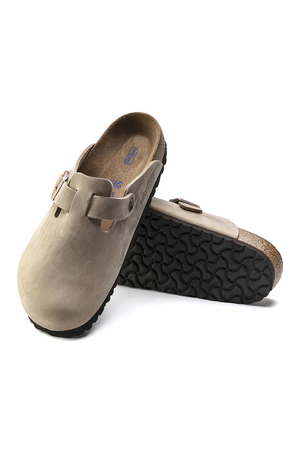 Birkenstock-Boston SFB Leoi NU-Sandalet & Terlik-3-milagron.live